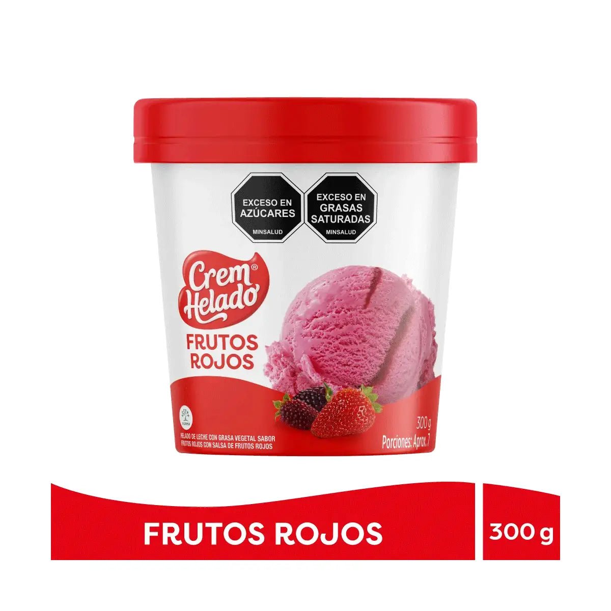 Helado Medio Litro Trad Frutos 300g