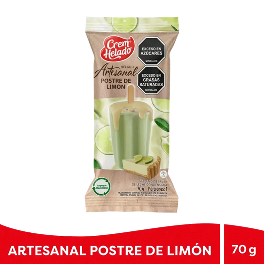 Helado Artesanal Postre Limon X 25un