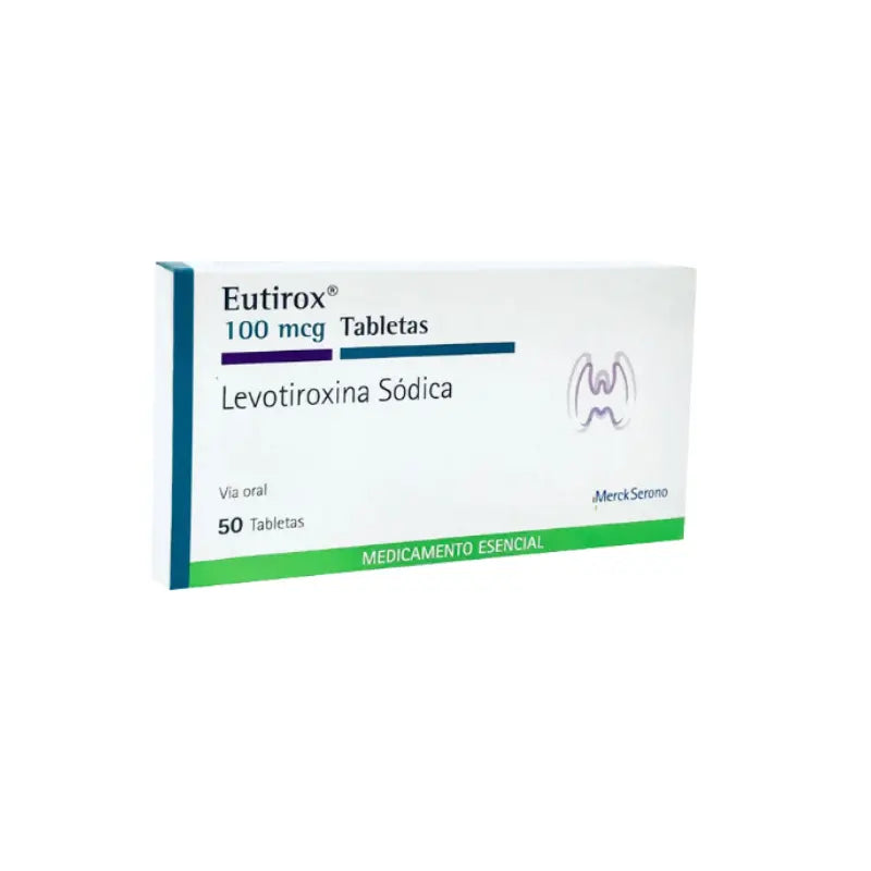 Eutirox 100 mcg 50 Tabletas(M)