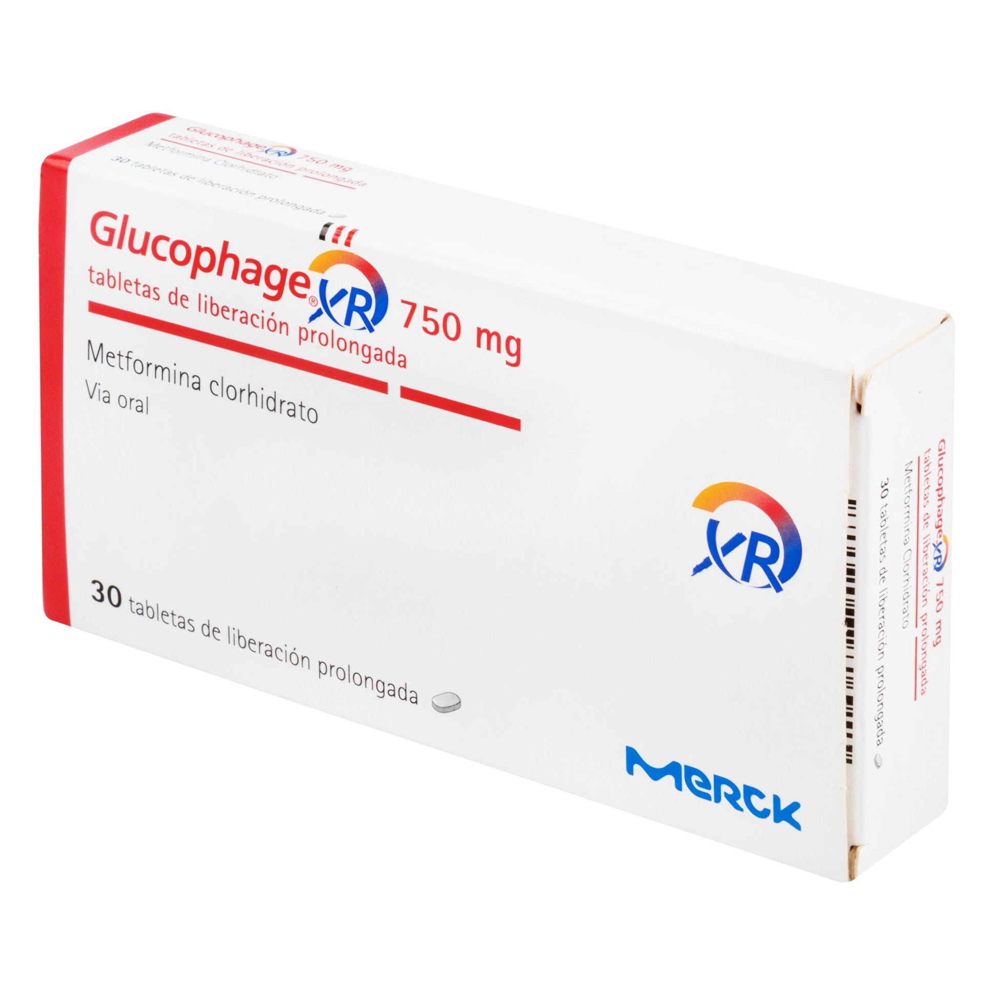 gLUCOPHAGE Xr 750 mg 30 Tbs(3%+)(a)(pae)