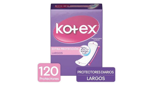 ProtectorES Diarios Kotex Largos 120unds