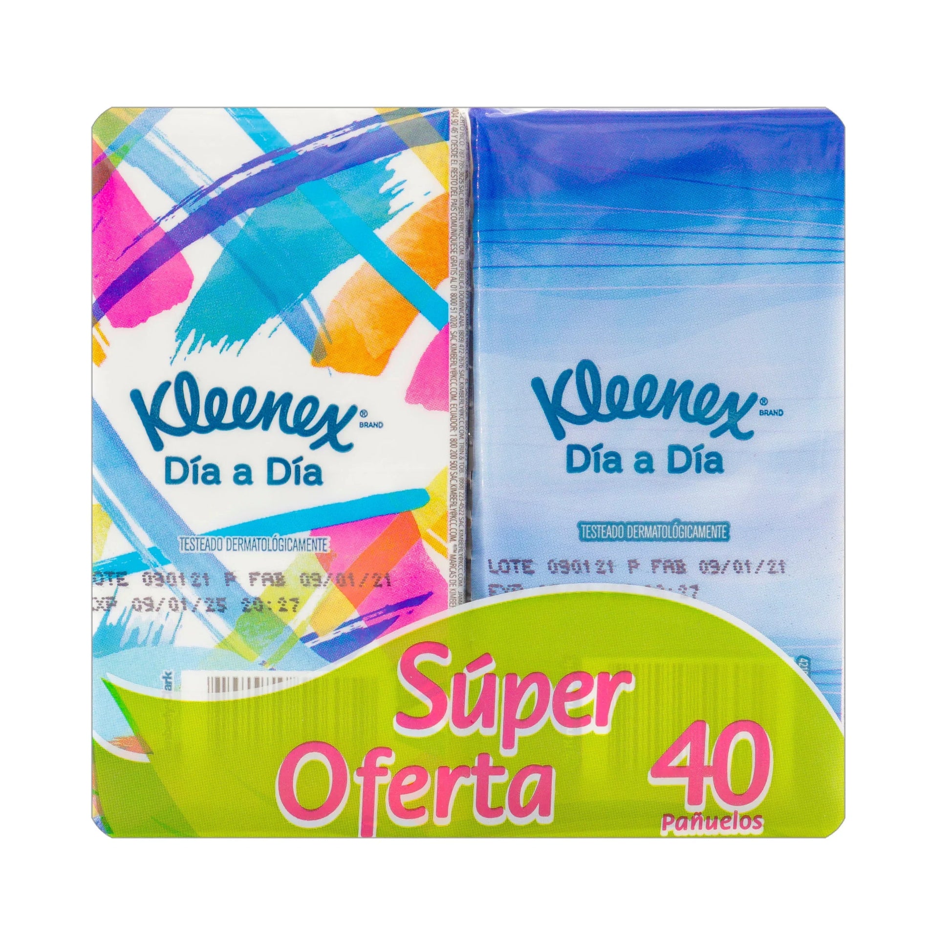 Pan.kleenex Bolsillo Disenos 40 Unidad S.o