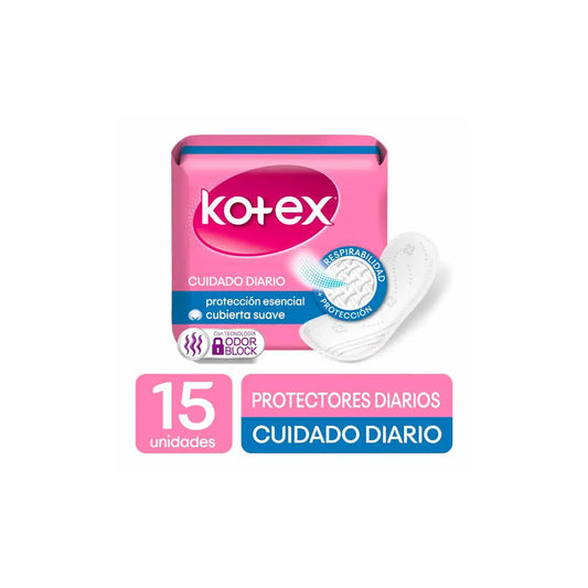 Protector kotex Ph Duo Ajustable 15 Uds
