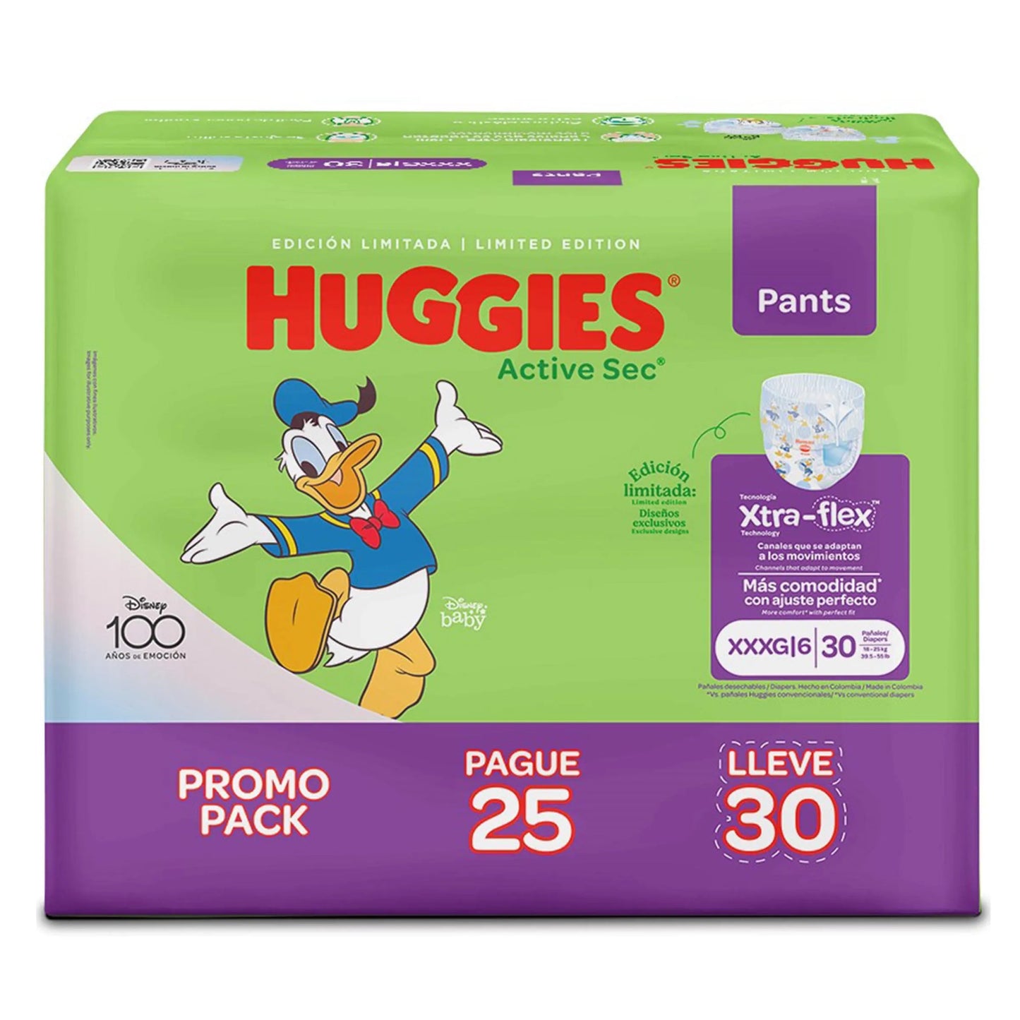 Pan Pañal Hug.act.sec Et.6xxxg Pag25ll30