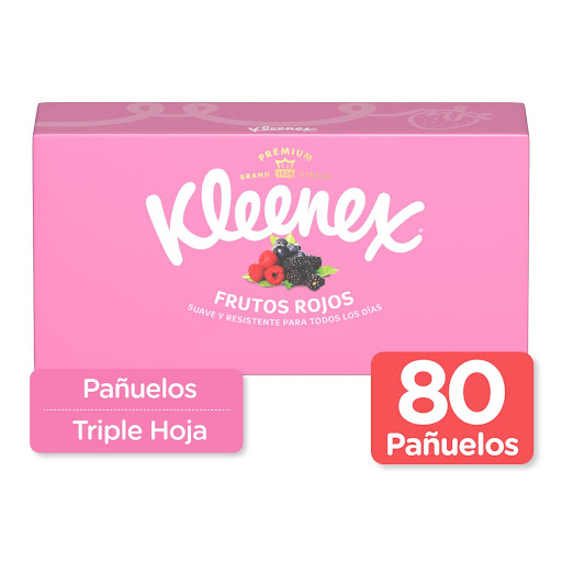 Panuelos Kleenex Aromas F.rojos 80 Unidad