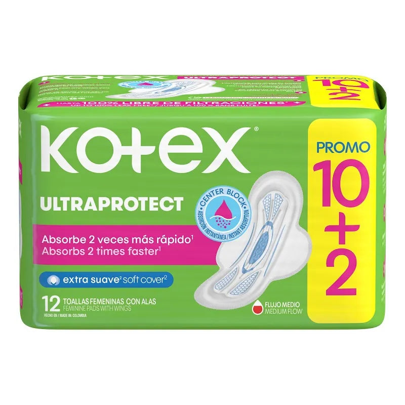 Toa.kotex Ultra ProtectorT 8 Paq.10 Unidades