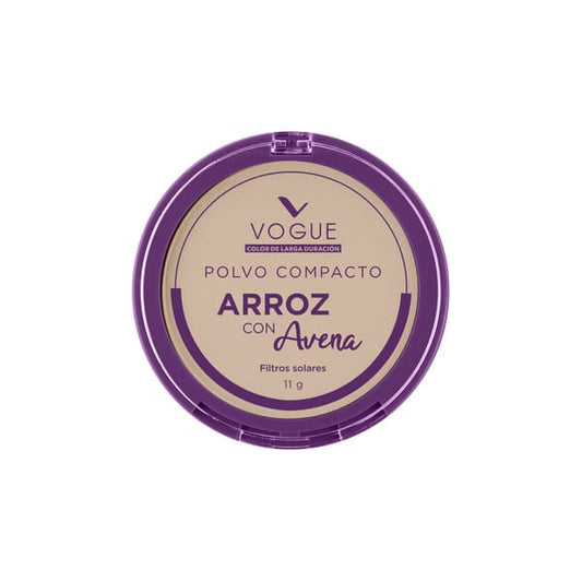 Polvo Compacto Arroz Porcelana