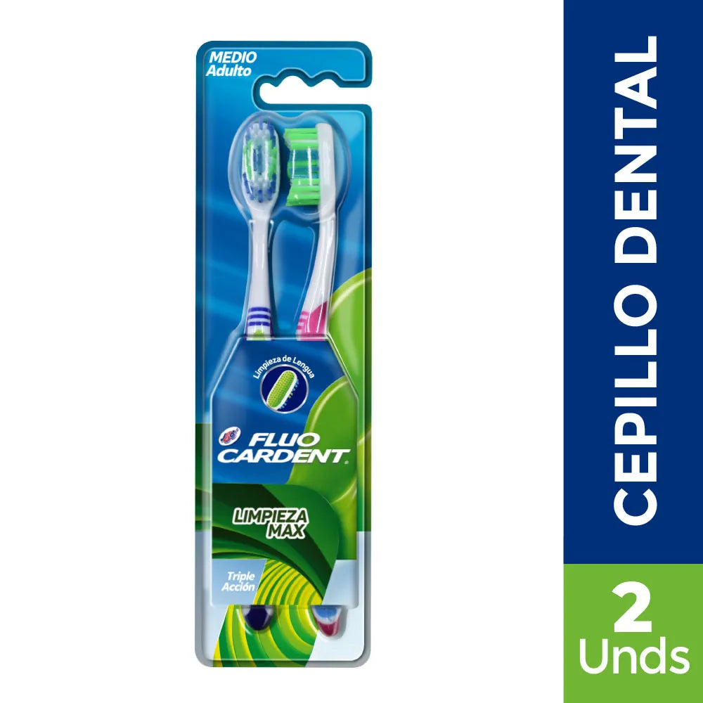 2 CepilloS Fluocar.limpieza Max