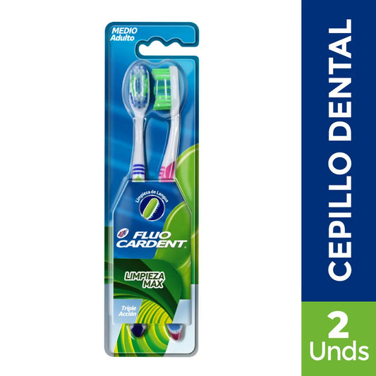 2 CepilloS Fluocar.limpieza Max