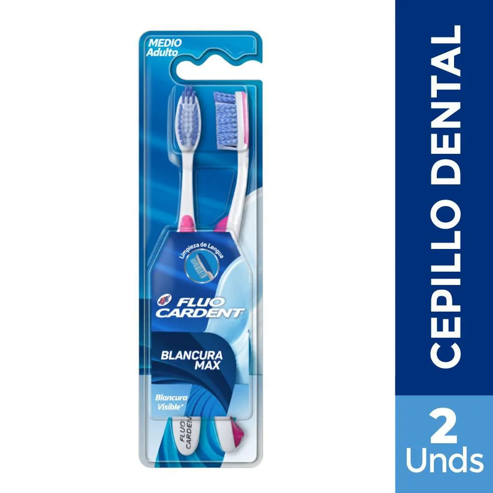 2 CepilloSFLUOC. Blancura Max Pack