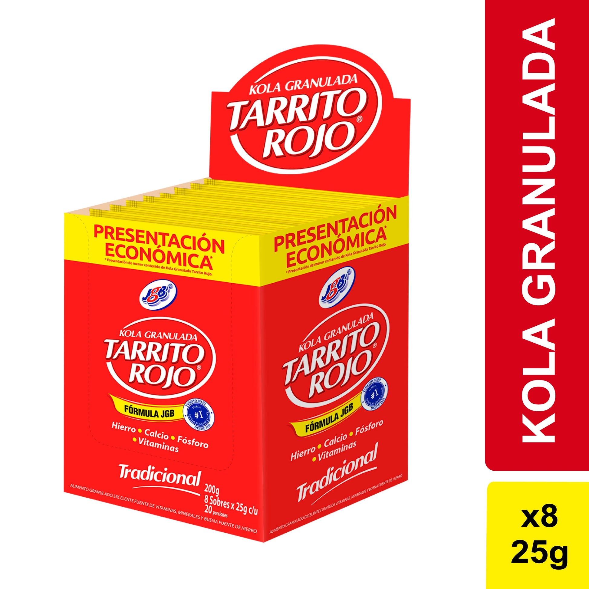 Kola grANUL. Jgb Tradic. Caja 8 Sbs 25gr