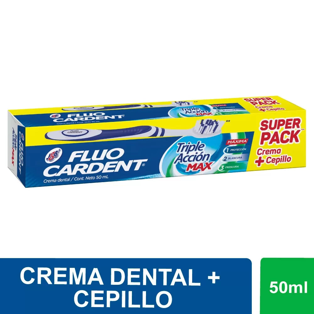 Crema Dental Fluocarde Multivitamínico Fre Max 67gr+p