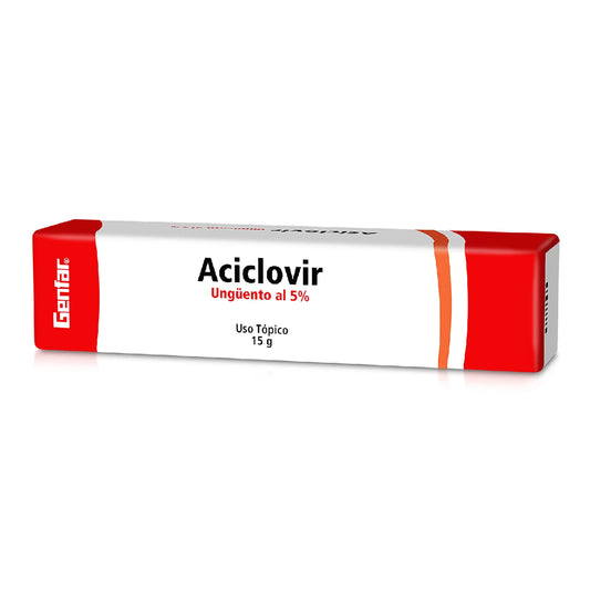 Aciclovir Ungüento Tópico 15 gr gF