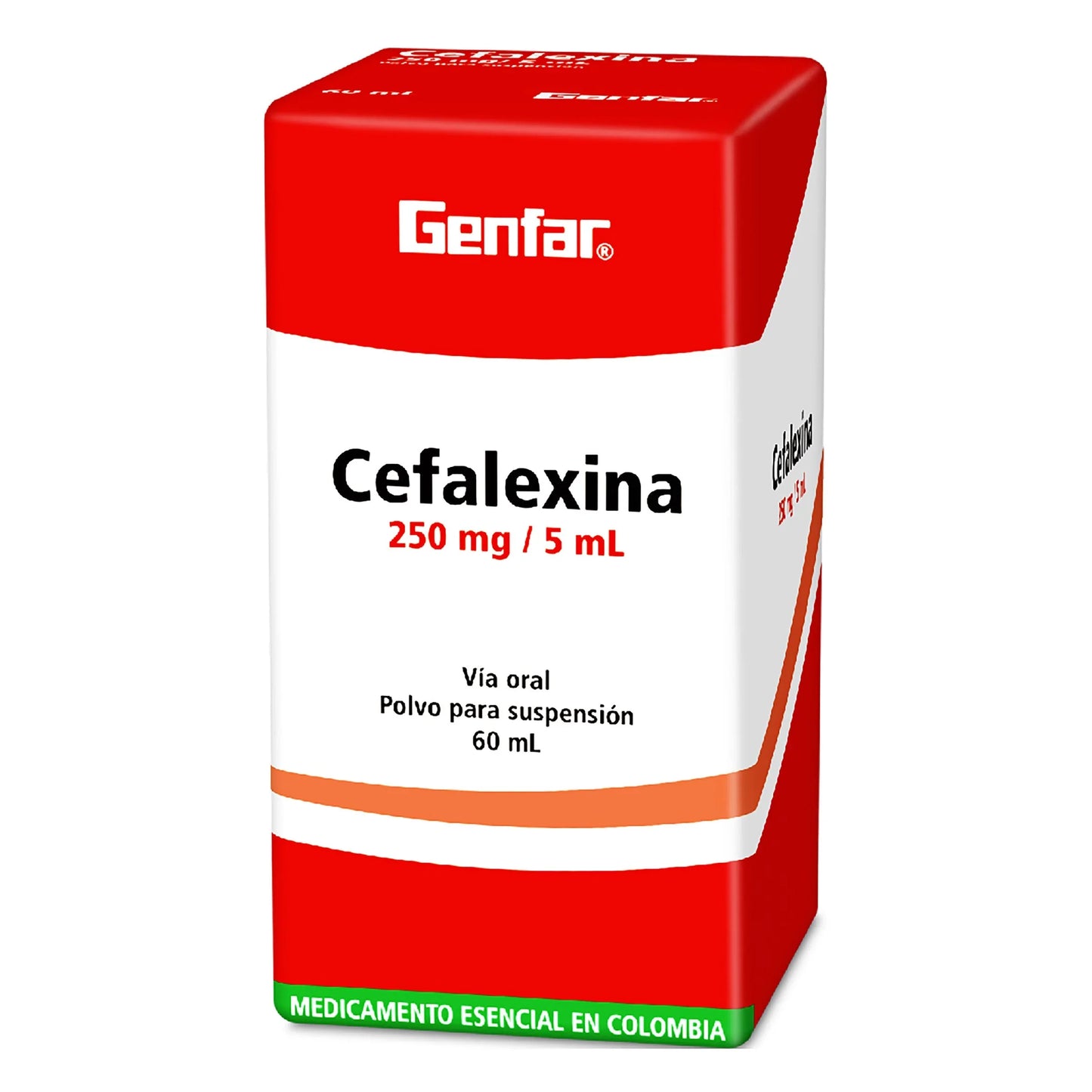 Cefalexina 250 mg Suspensión 60 ml gF