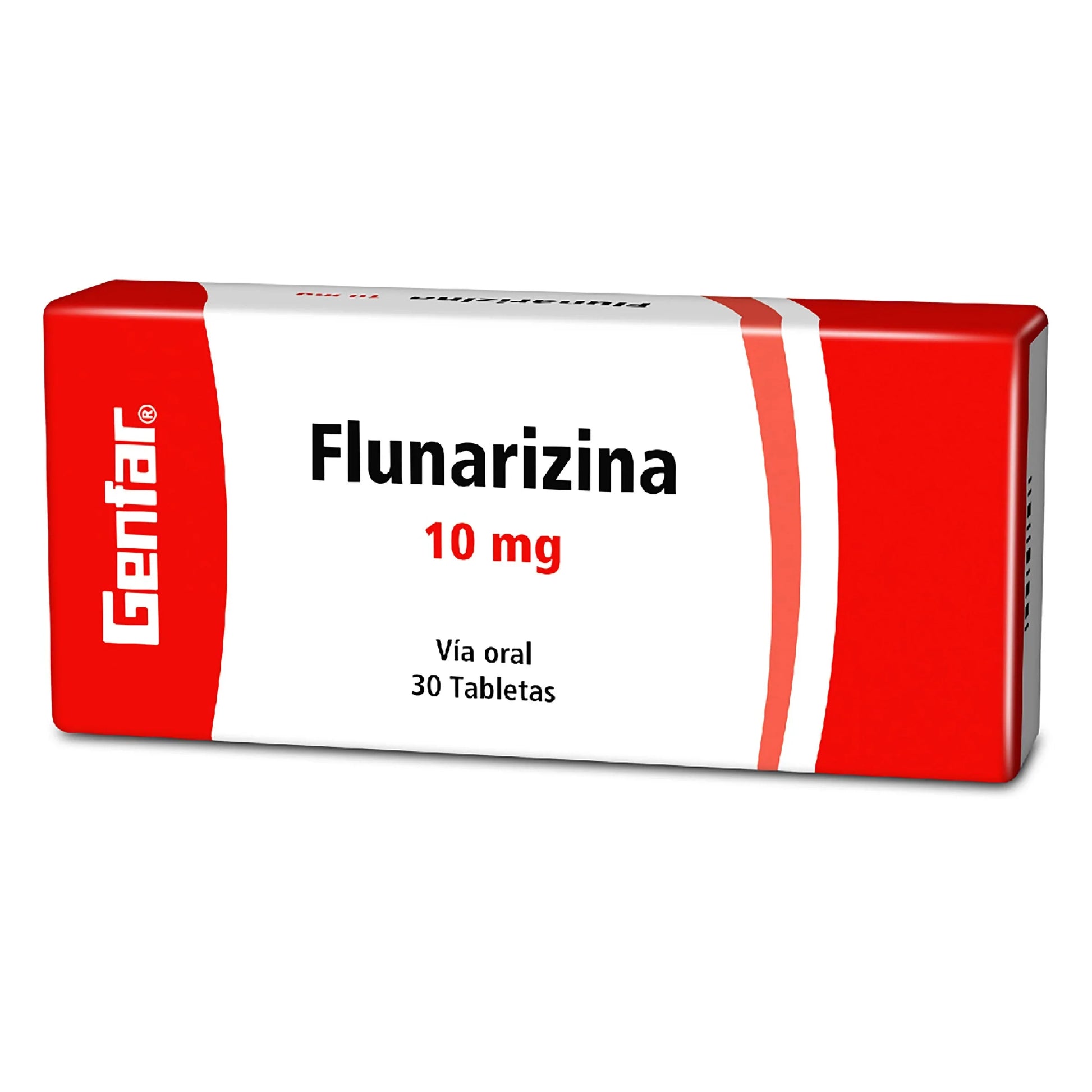 Flunarizina 10 mg 30 Tabletas gF