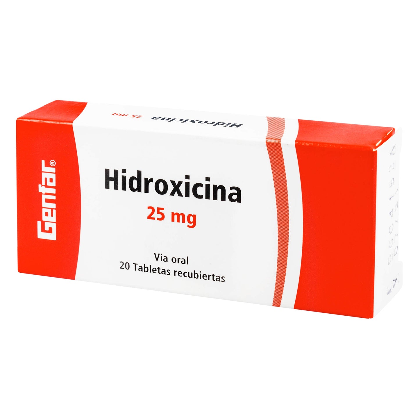 HidróxidoICINA 25 mg 20 Tabletas gF