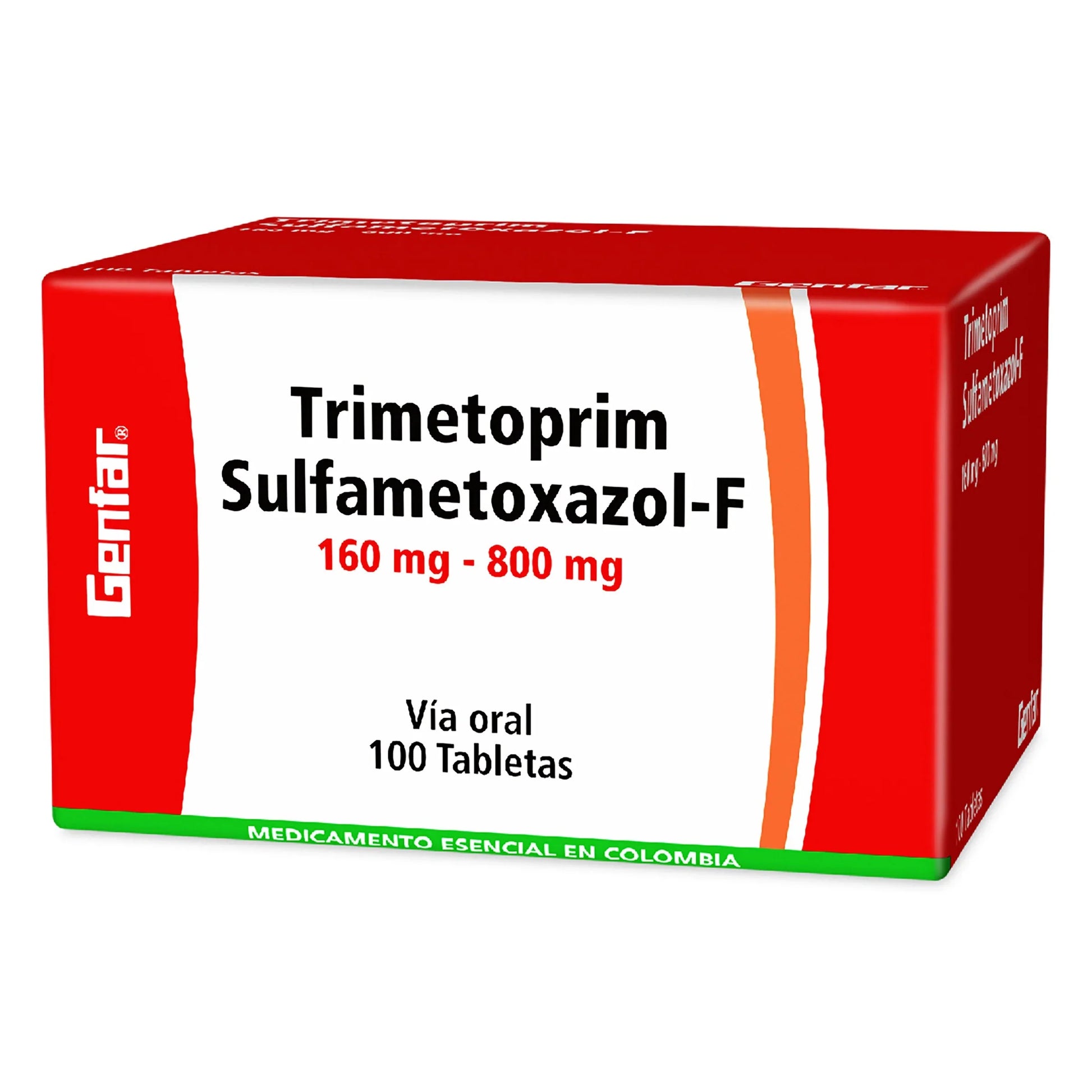 Trimetoprim Sulfametoxazol F 160-800 100 Tbs gF