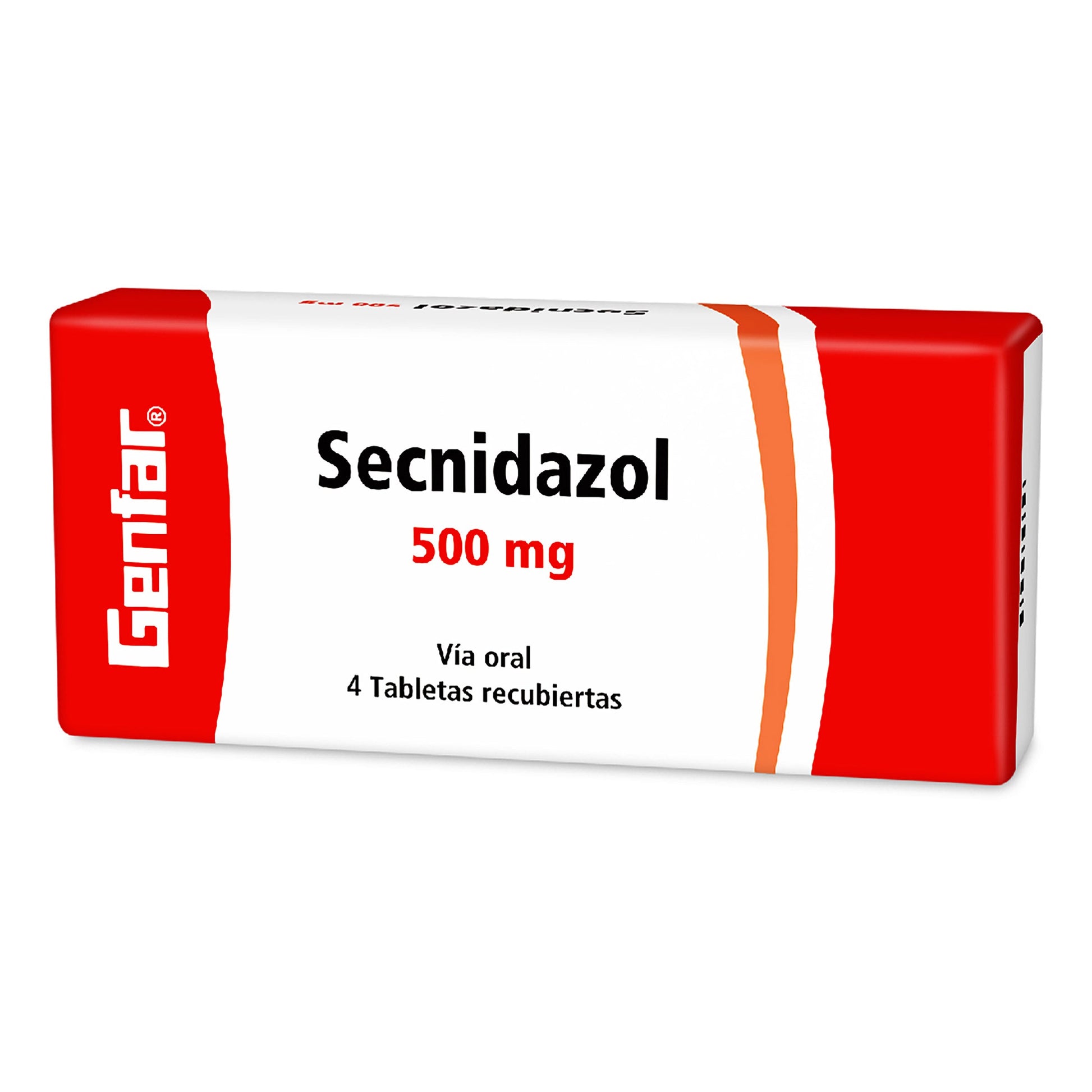 Secnidazol 500 mg 4 Tabletas gF