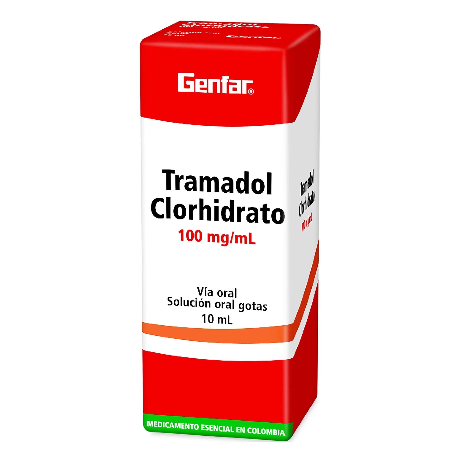 Tramadol 100 mg Gotas 10 ml gF
