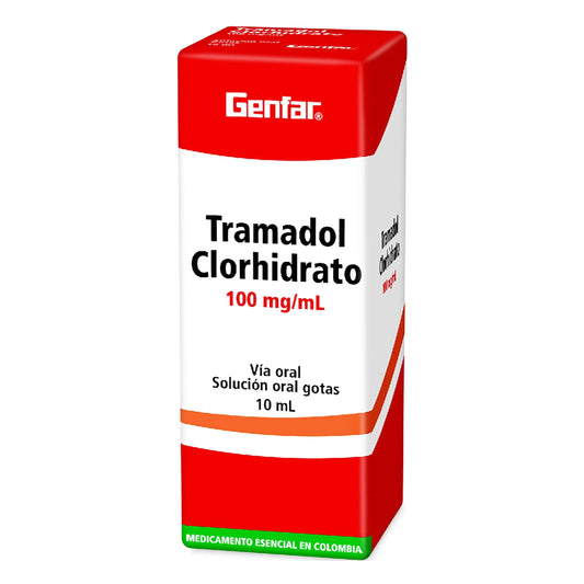 Tramadol 100 mg Gotas 10 ml gF