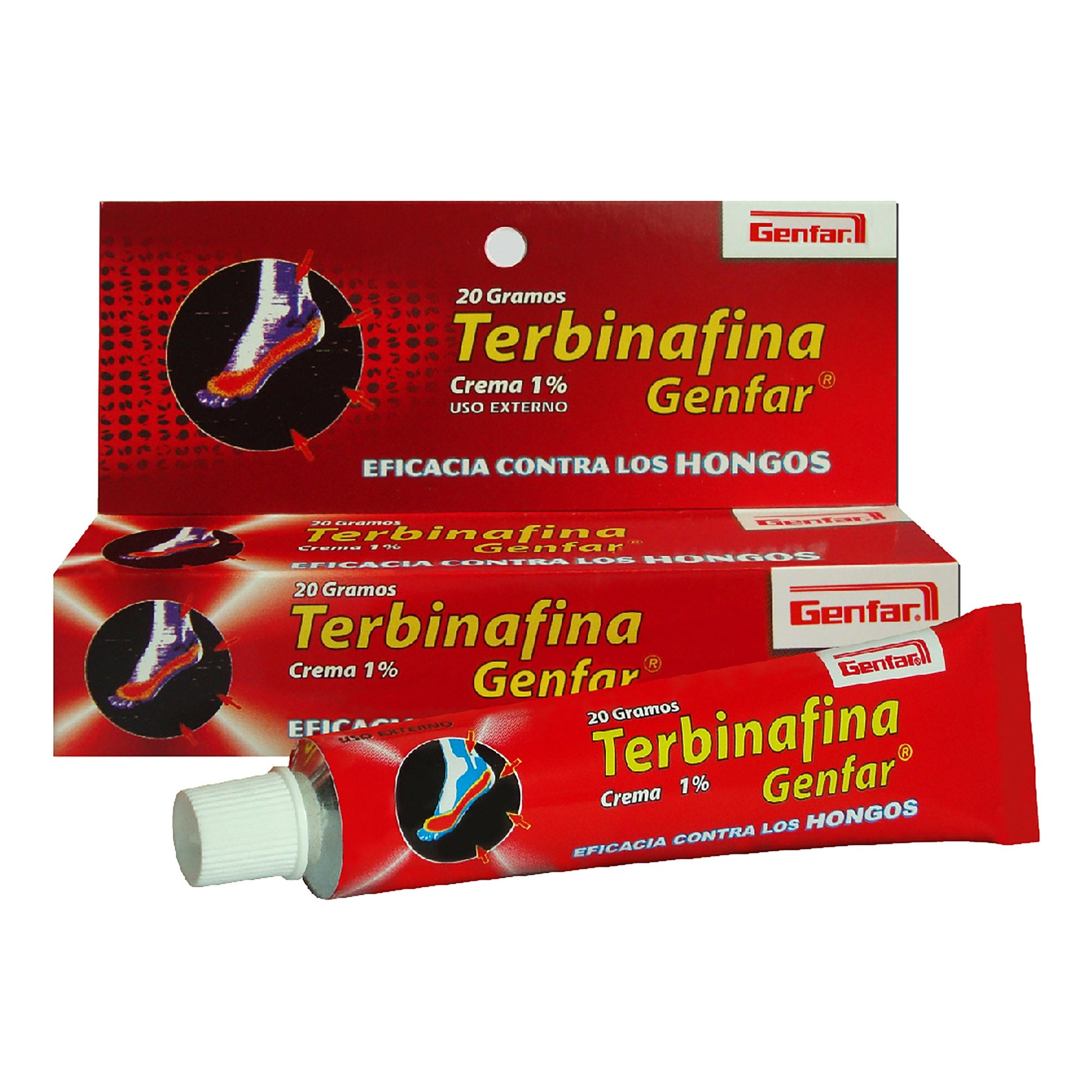 Terbinafina Crema 1% 20 gr gF