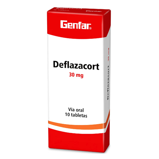 Deflazacort 30 mg 10 Tabletas gF(M)36717