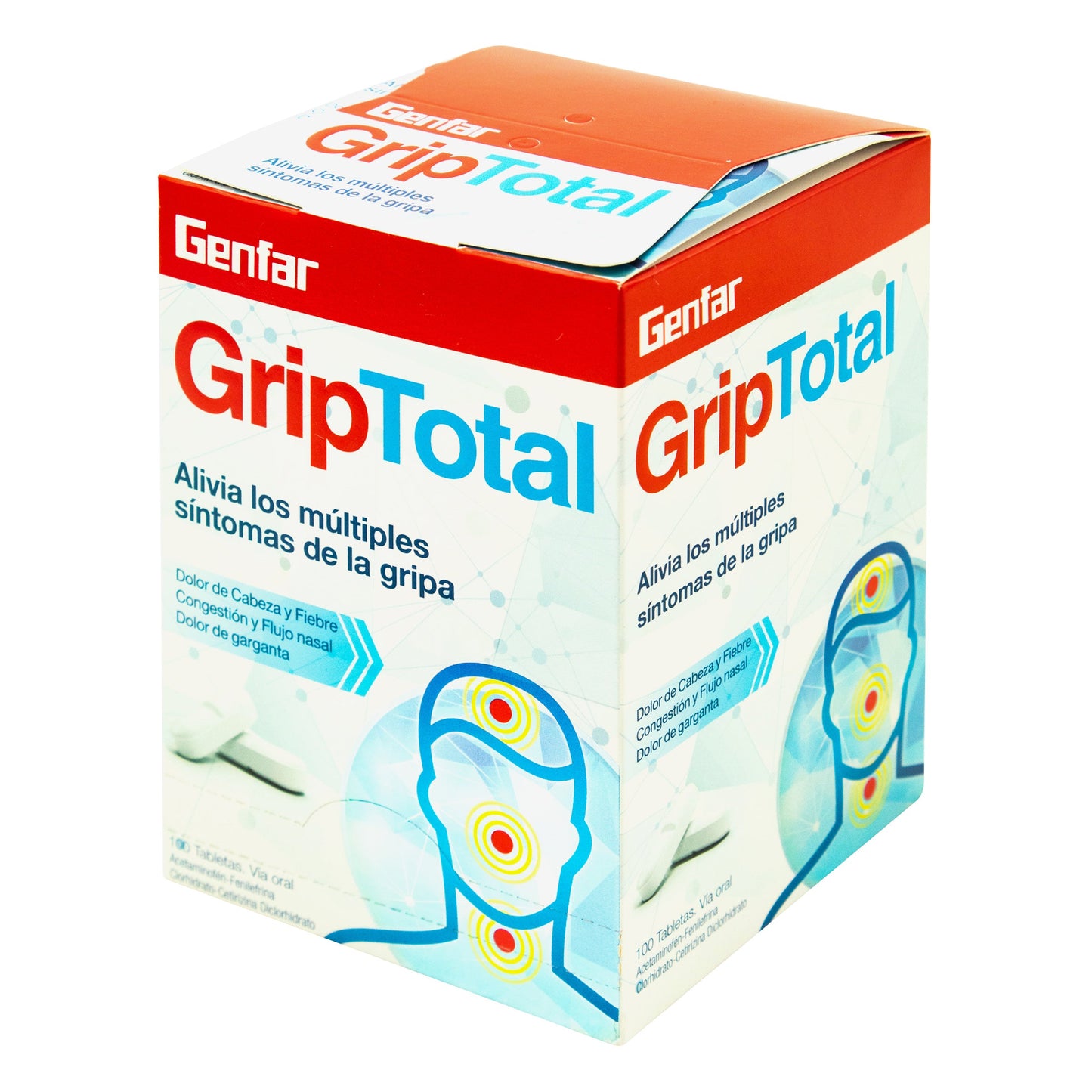 GenéricoFARGRIP 100 Tabletas gF
