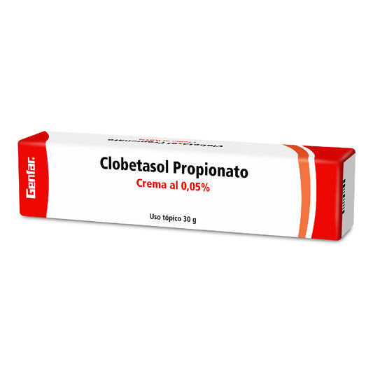 Clobetasol 0.05% Crema 30 gr gF