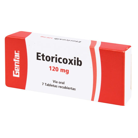 Etoricoxib 120 mg 7 Tbs gF