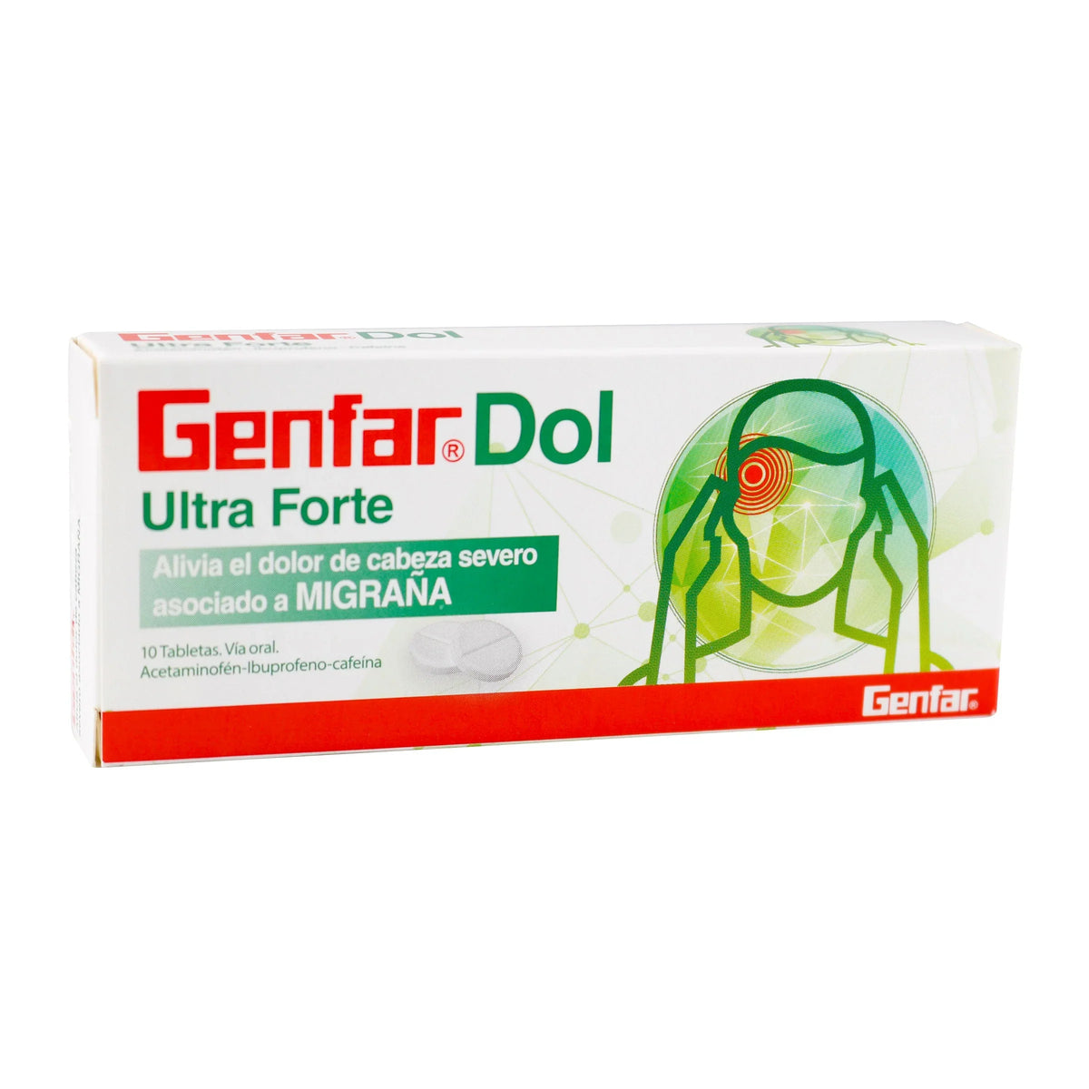 Genfar Dol Ultraforte 10 Tabletas – VillaMax Droguerias