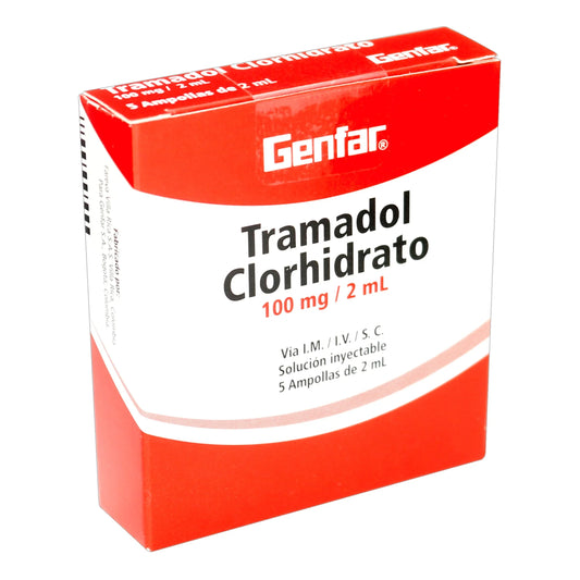 Tramadol 100mg/2ml 5 Ampolla gF