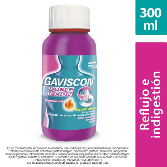 gAVISCON Doble Accion Suspensión 300 ml