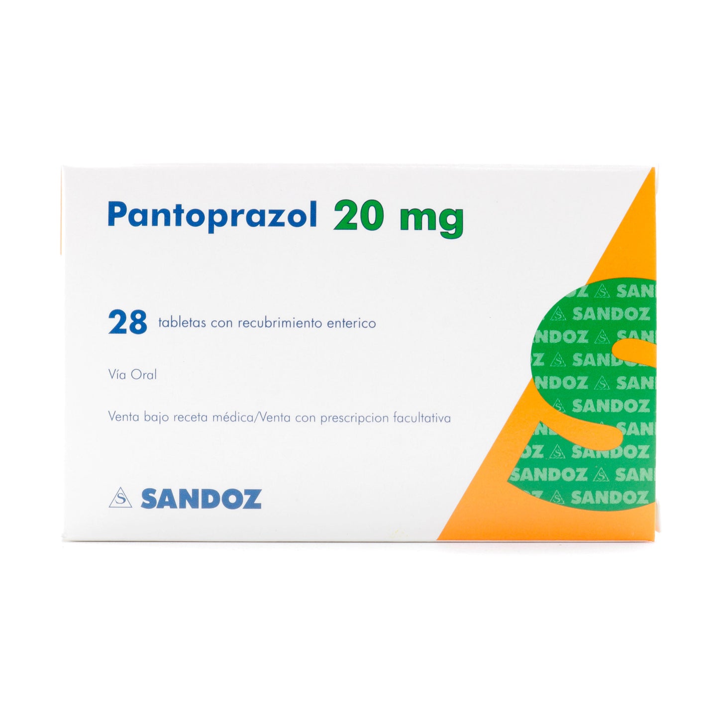 Pantoprazol 20mg 28tbs gASTRORRESISTENTE