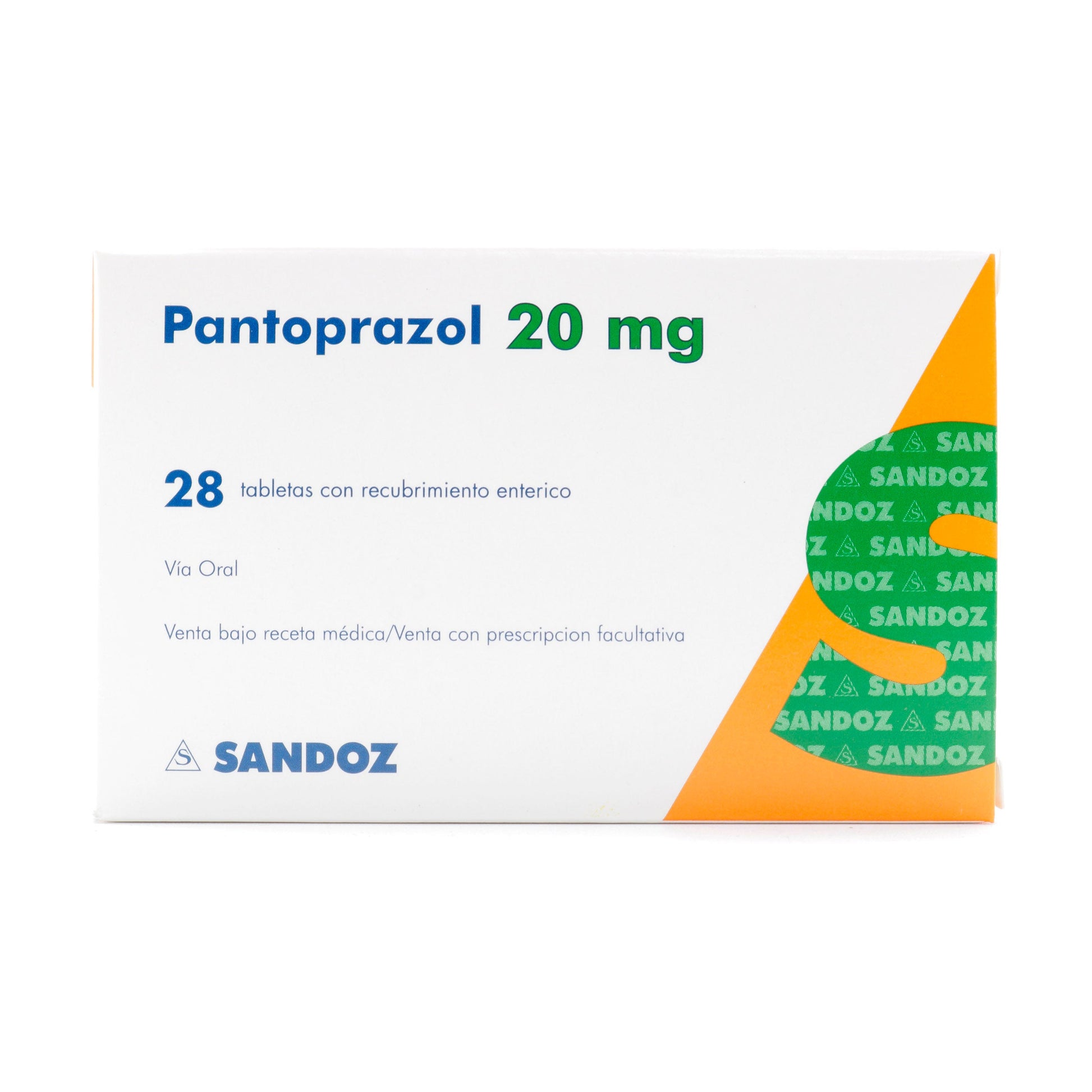 Pantoprazol 20mg 28tbs gASTRORRESISTENTE