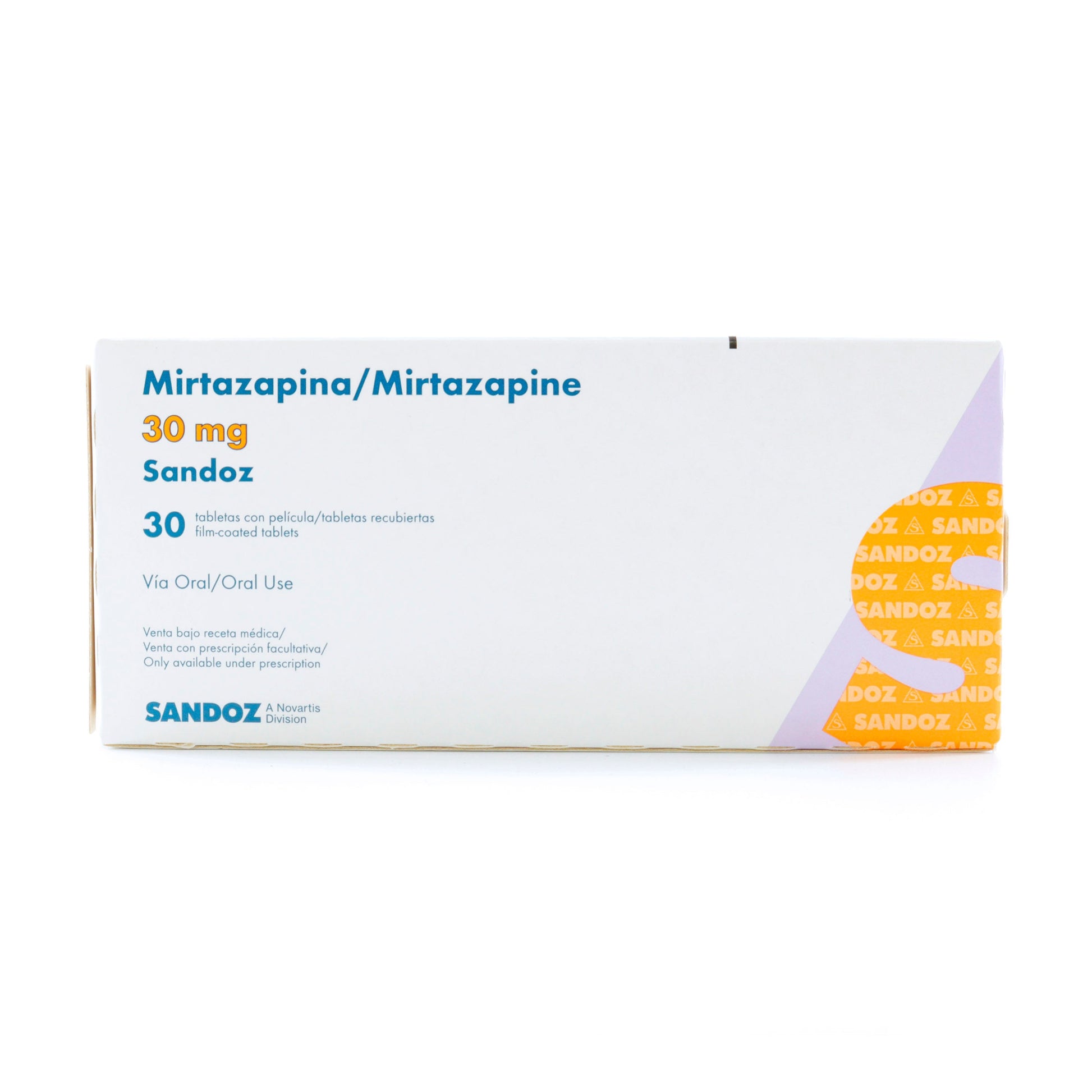 Mirtazapina 30 mg 30 Tbs Rec Sz (m) 4683