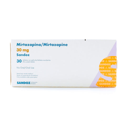 Mirtazapina 30 mg 30 Tbs Rec Sz (m) 4683