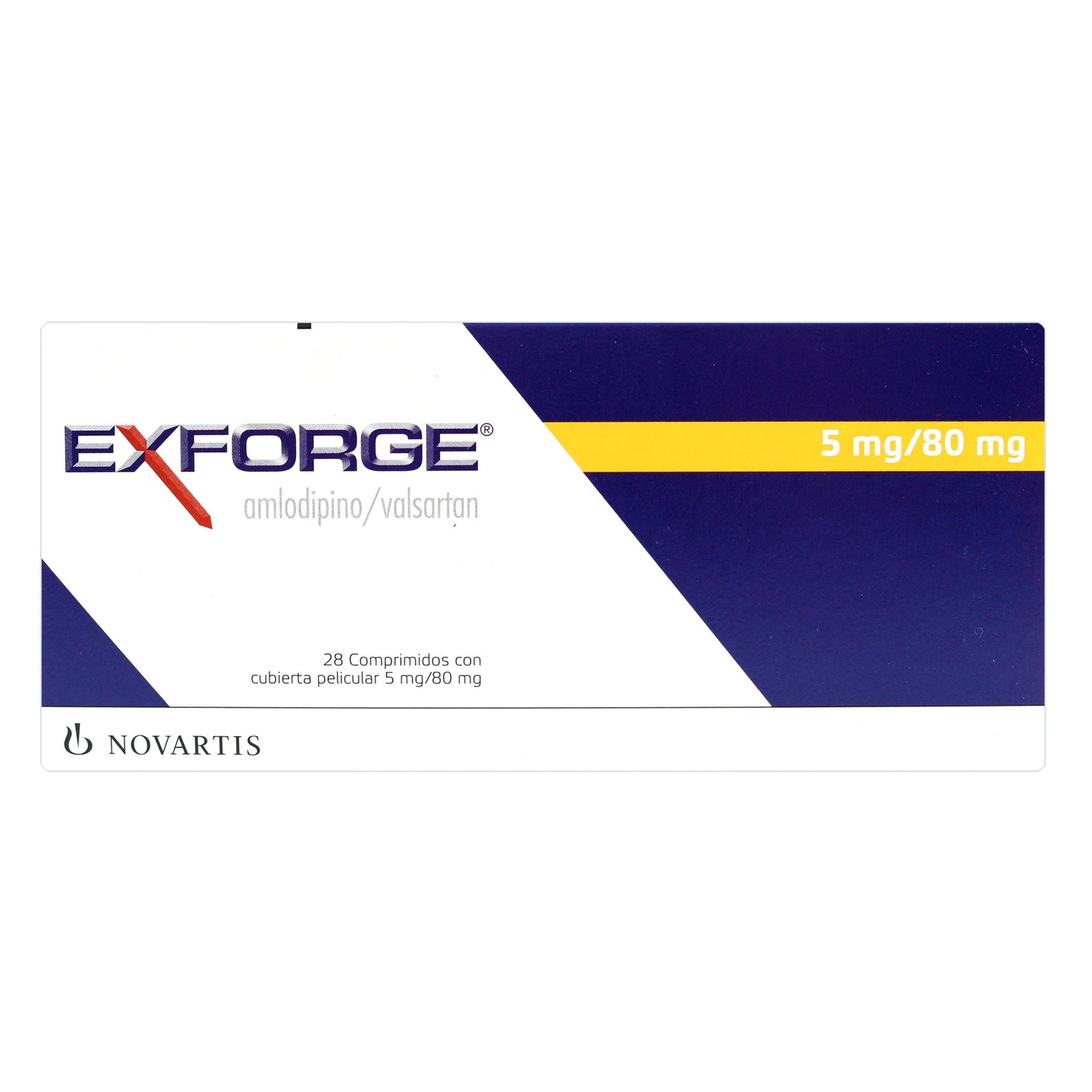 Exforge 5/80 mg 28 Compuesto(P)24080(SC)