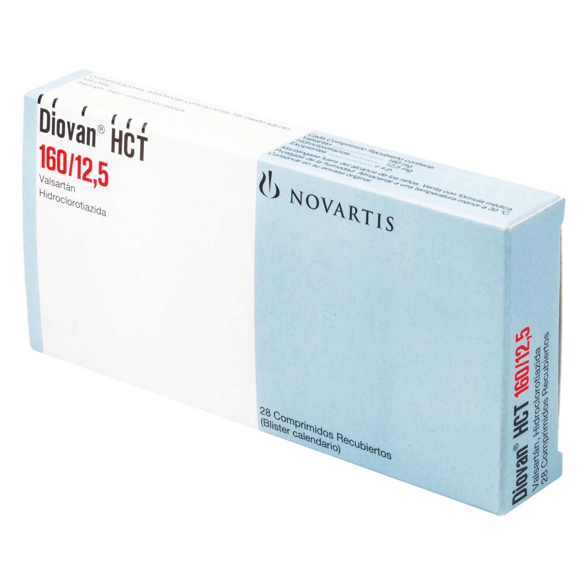 Diovan Hct 160/12.5 mg 28 Tbs (a)(m)