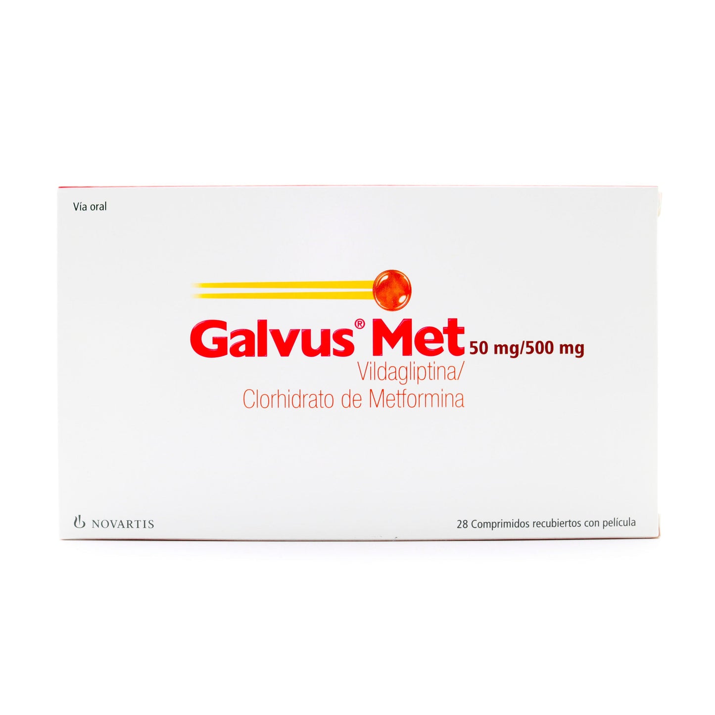gALVUS Met 50 mg/500 mg 28 Compuesto (m)