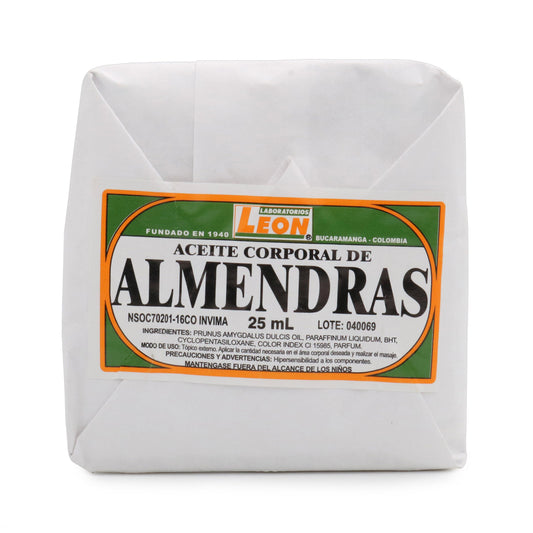 Aceite Almendras 1 Onza 12 Unidad Leon