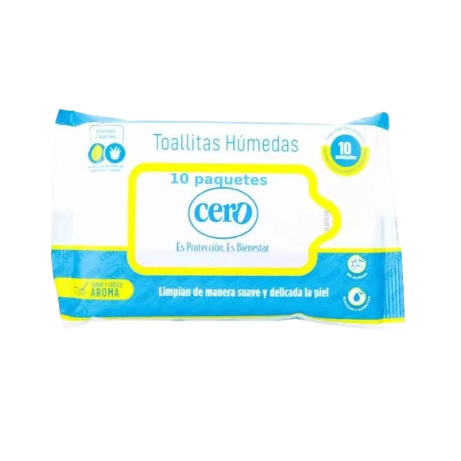 Toa. Húmedas Cero Bebes 10 Uds