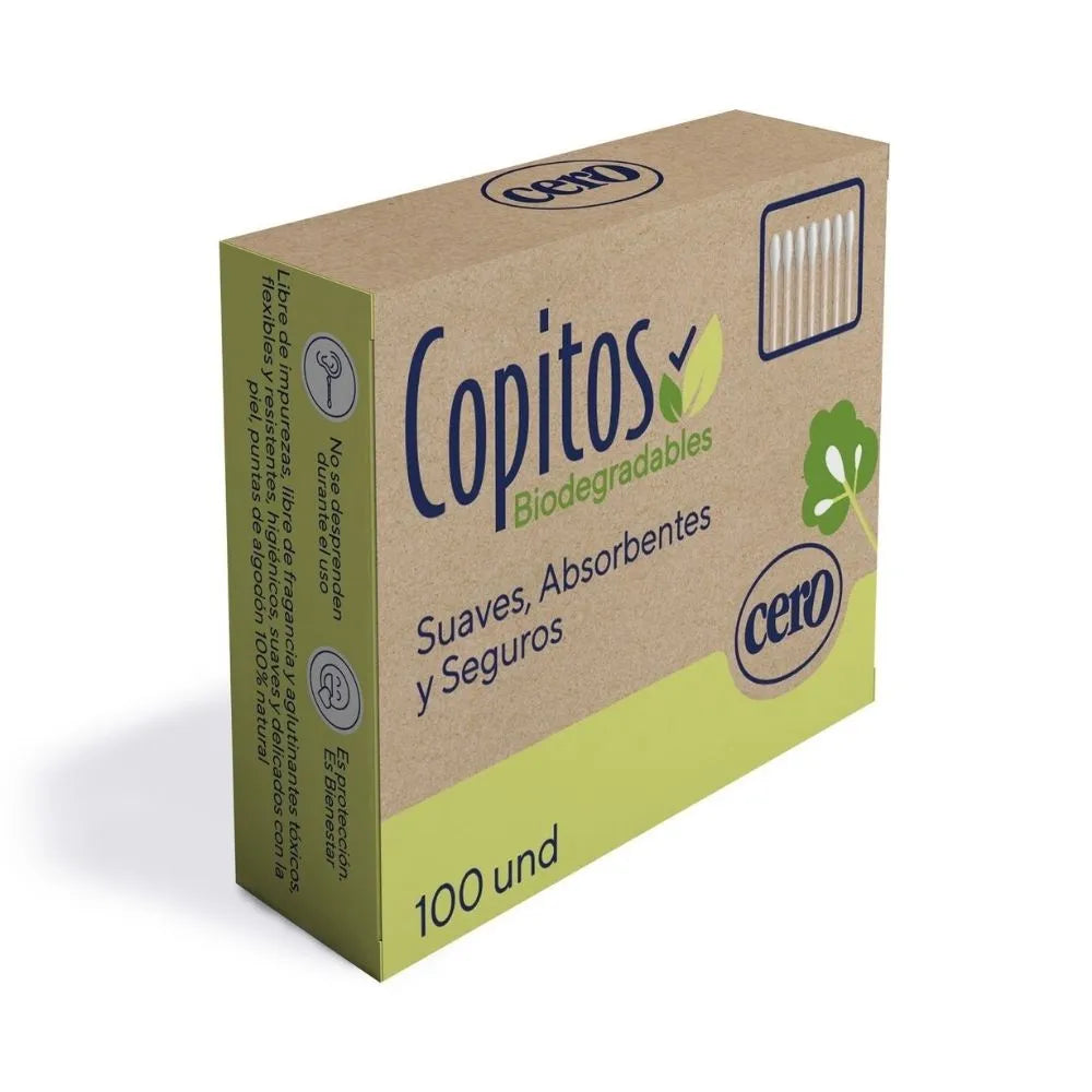 Copitos Ecologicos Cero 100 Unidades