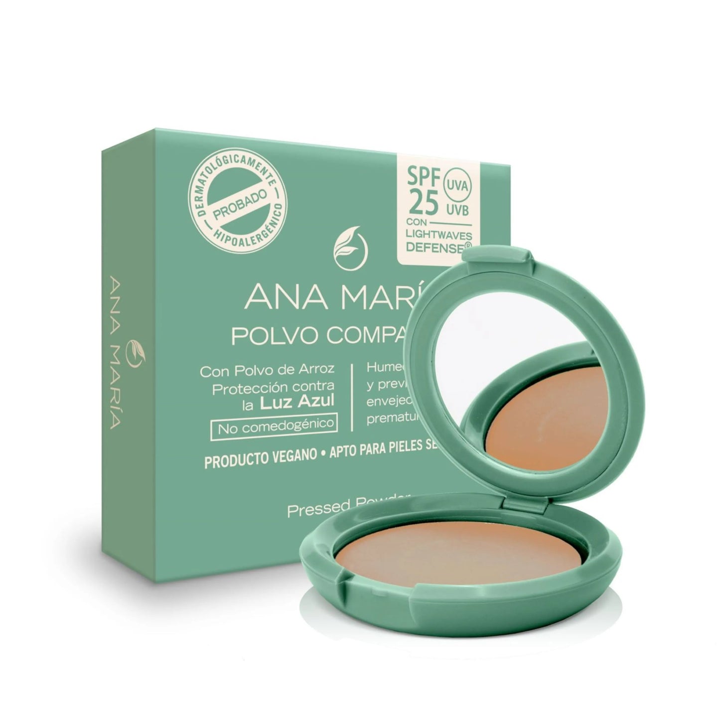 Polvo Compacto Con Filtro Solar Arena