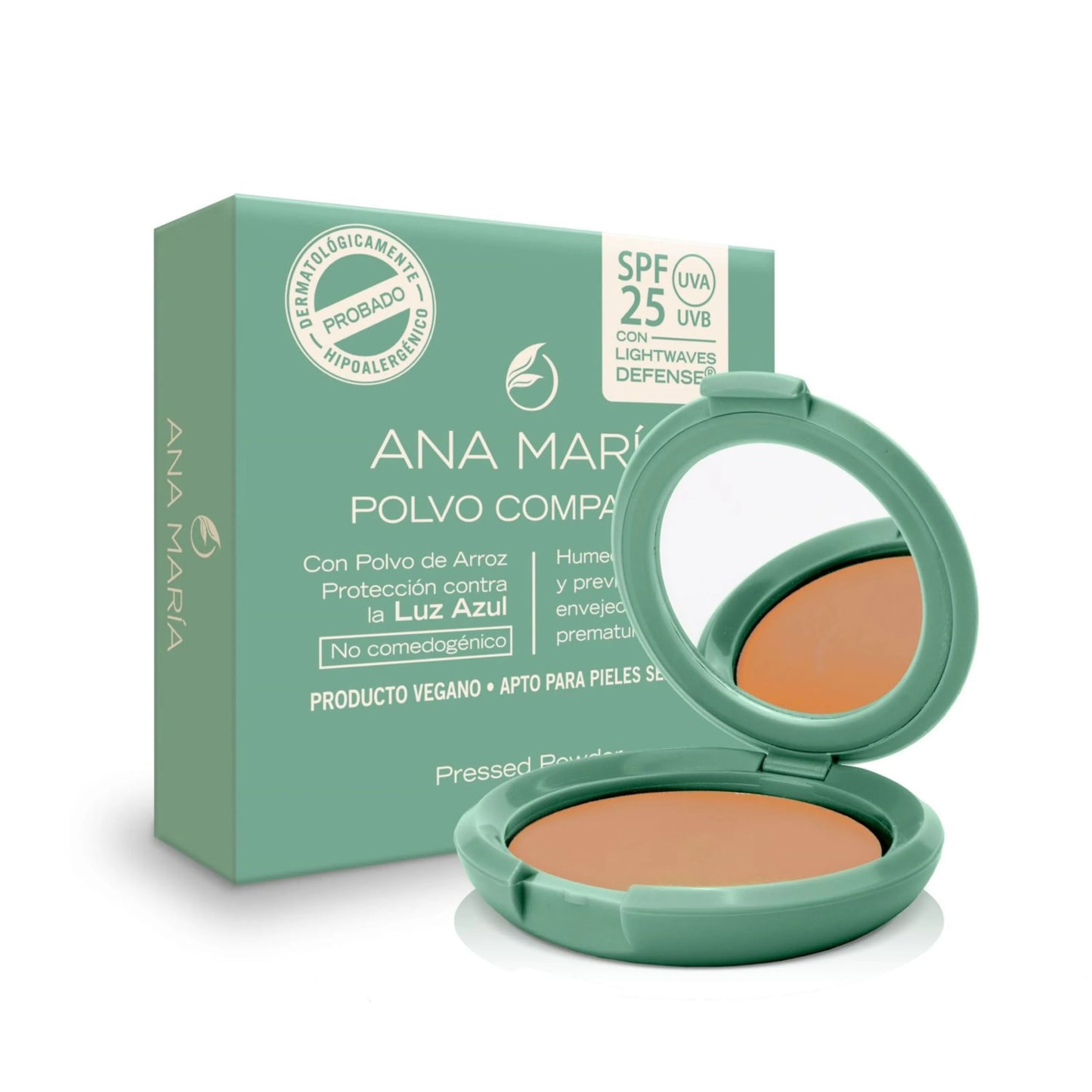 Polvo Compacto Filtro Solar #27 Cocoa Por 15 Gramos