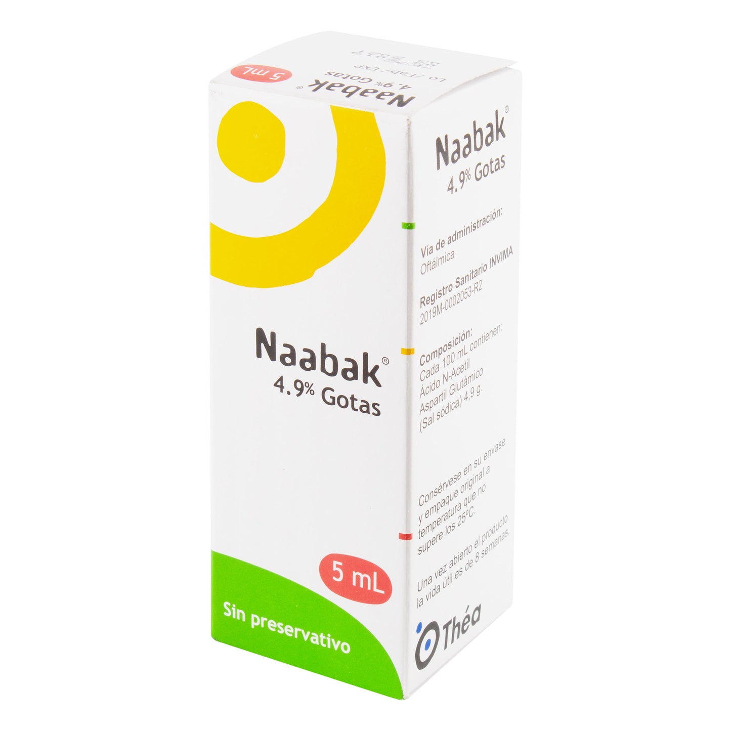 Naabak 4.9% Gotas 5 ml(A)