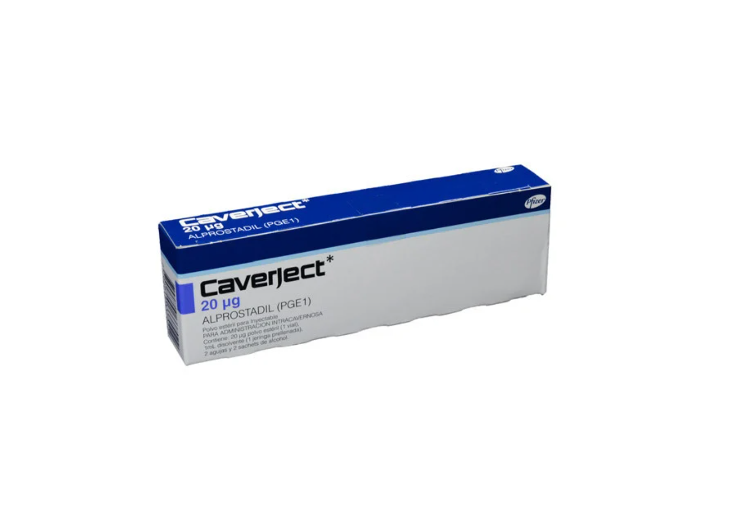 Caverject Alprostadil 20 mcg Inyectable