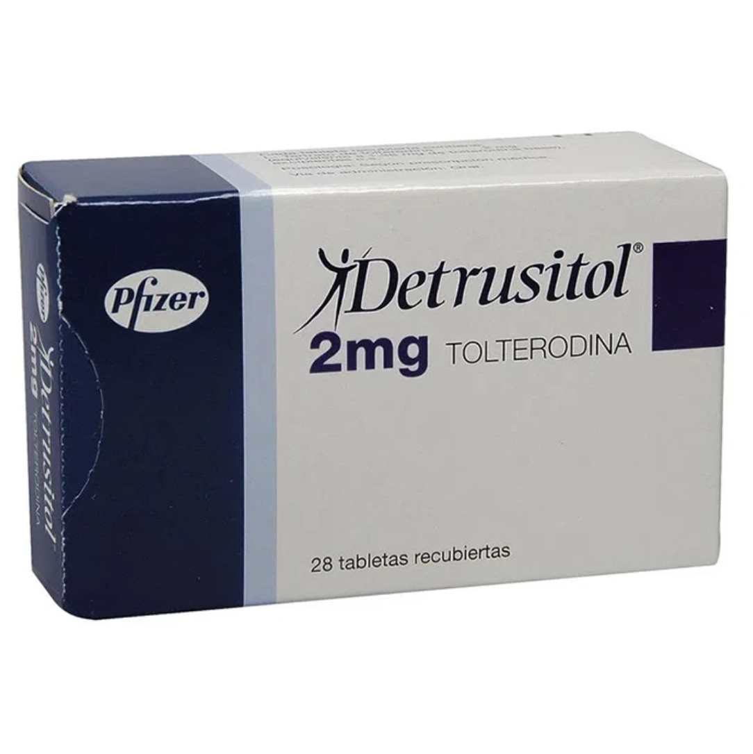 Detrusitol 2 mg 28 Tabletas (m) (a)