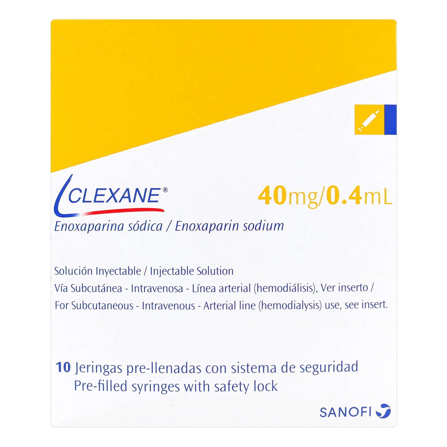 Clexane Iny.40mg/0.4ml 10 J/pre(p)120892