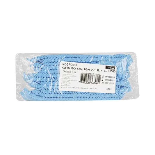 Gorro Desechable Blanco Kennedy 12 Unidades