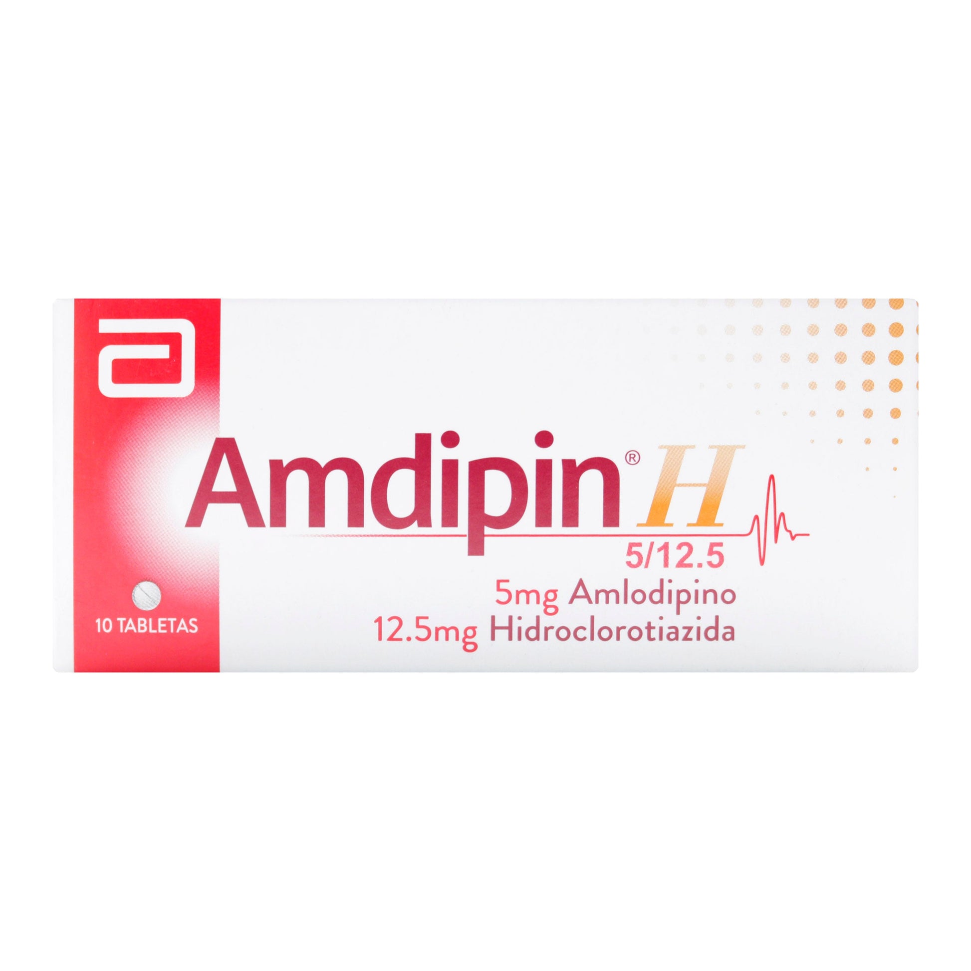 Amdipin H 5 mg 10 Tabletas (m)(pb)